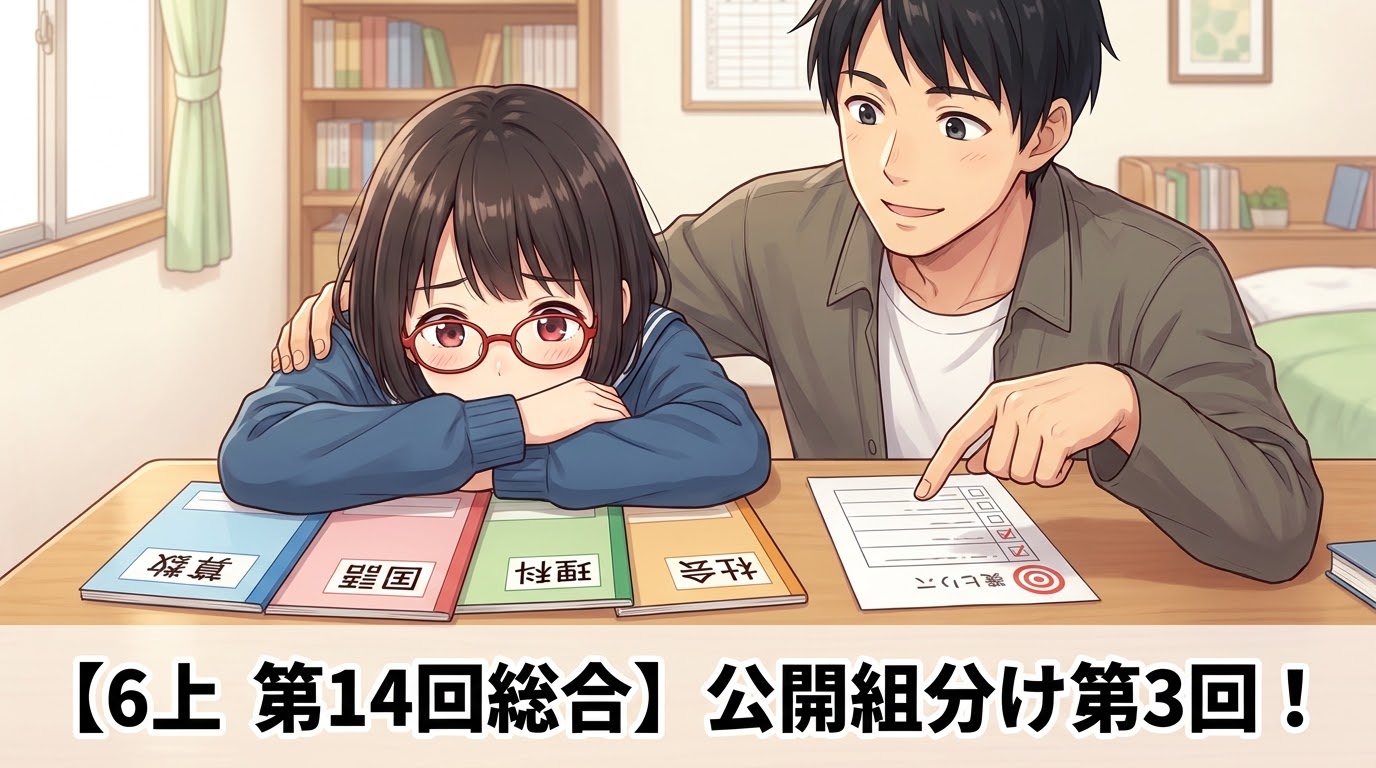 組分けテスト対策とコース昇格