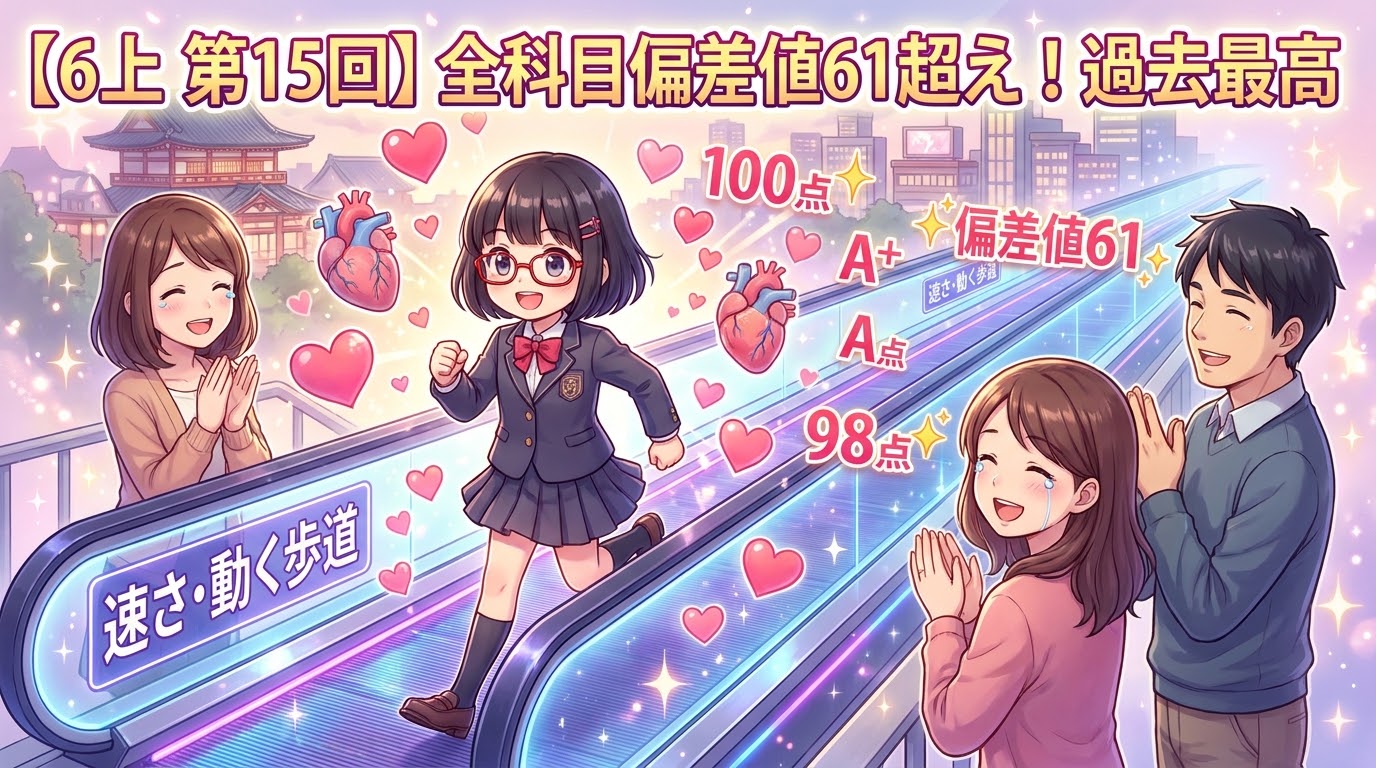 6上週テストBクラス昇格