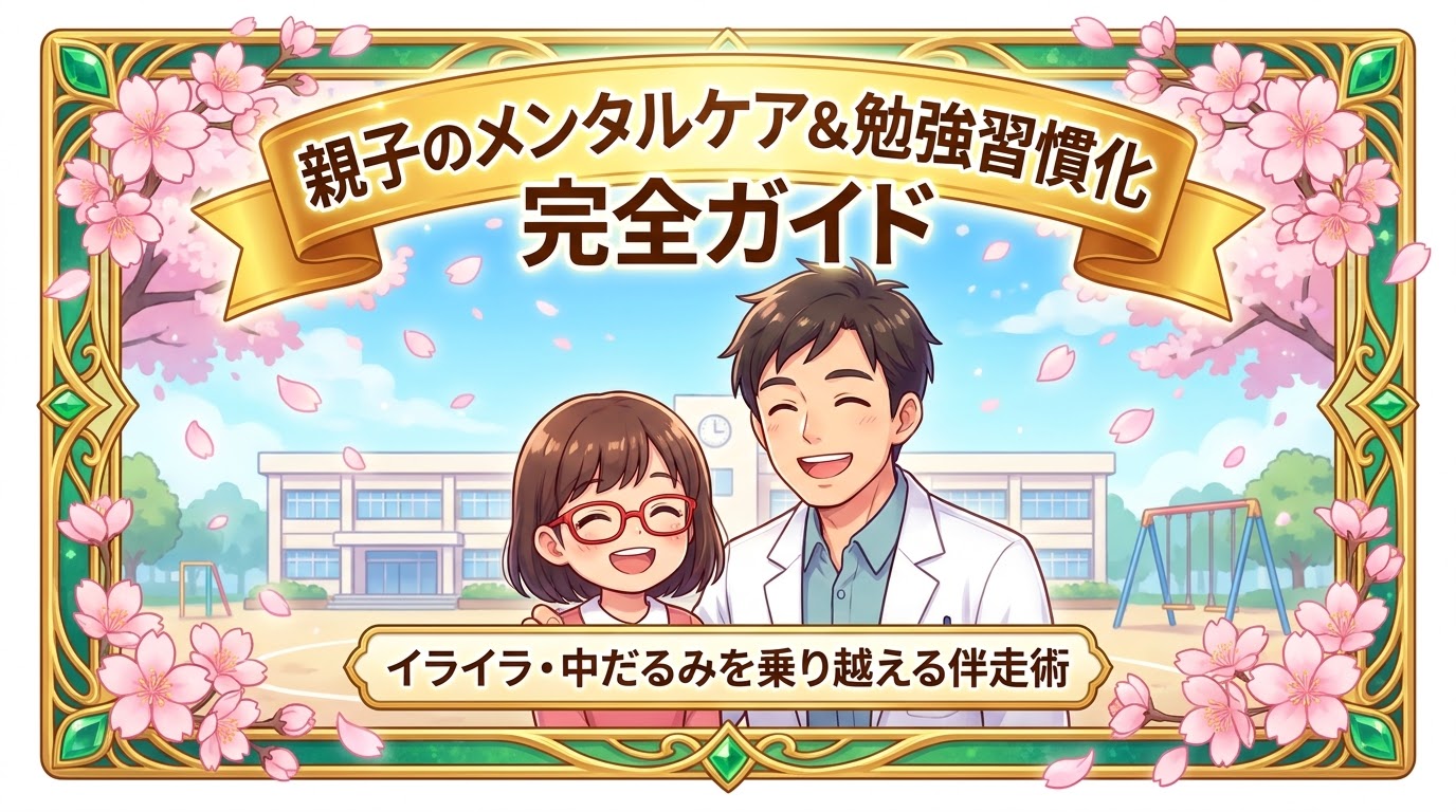 親子のメンタルケア＆勉強習慣化