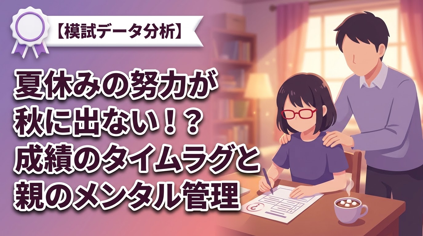 成績のタイムラグ（時差）